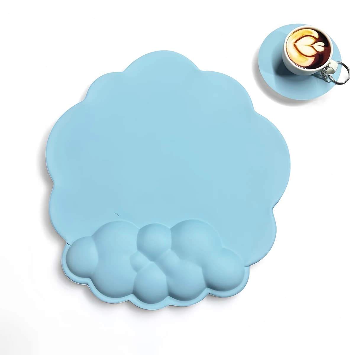 Gaming Mouse Pads with Memory Foam Wrist Rests