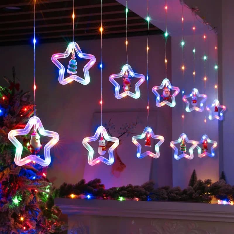 Christmas LED Strip Lights with Remote Control