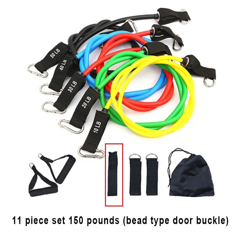 Resistance Bands Exercise Bands Latex Pull Rope Home Gym Equipment Fitness Ankle Strap Exercise Training Expander Elastic Band