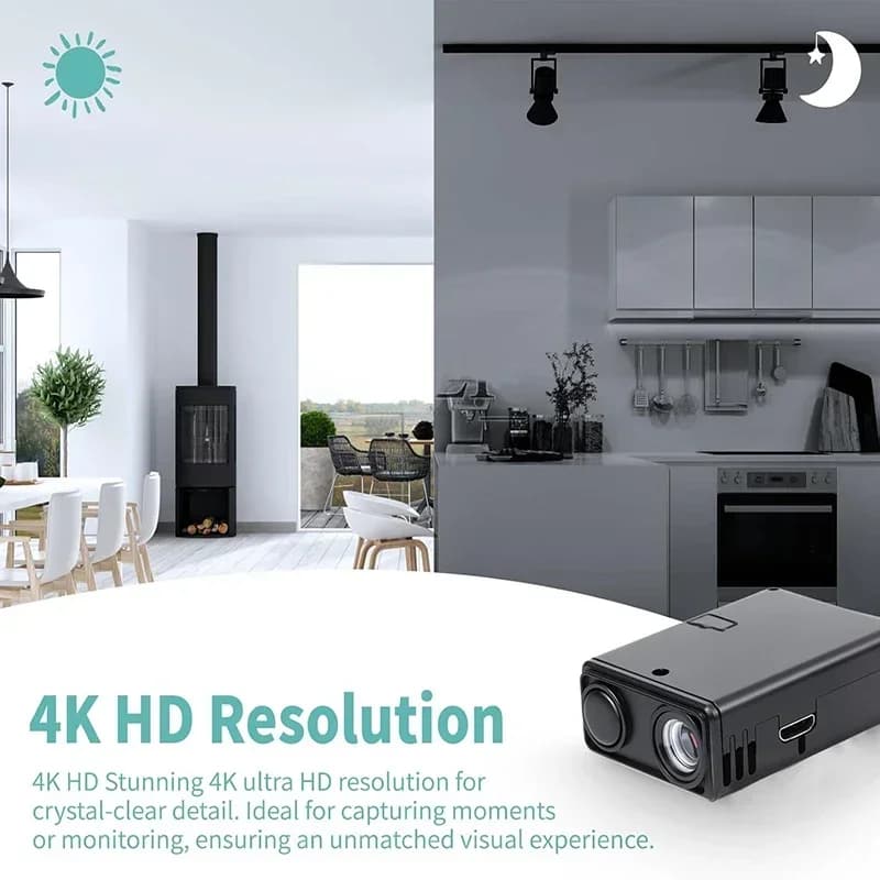 4K WiFi Security Camera Indoor Wireless