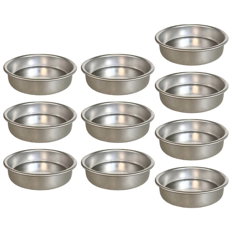 Nonstick Aluminum Muffin and Tart Molds, Pack of 10