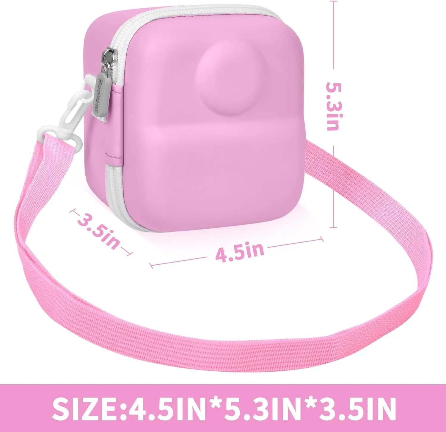 Kids Camera Storage Case with Accessories Pocket