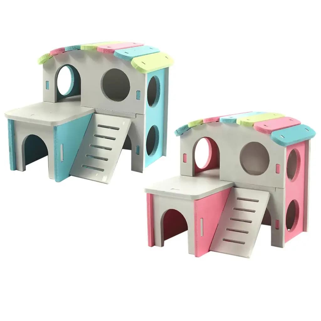 Wooden Small Animal Hideaway Playhouse