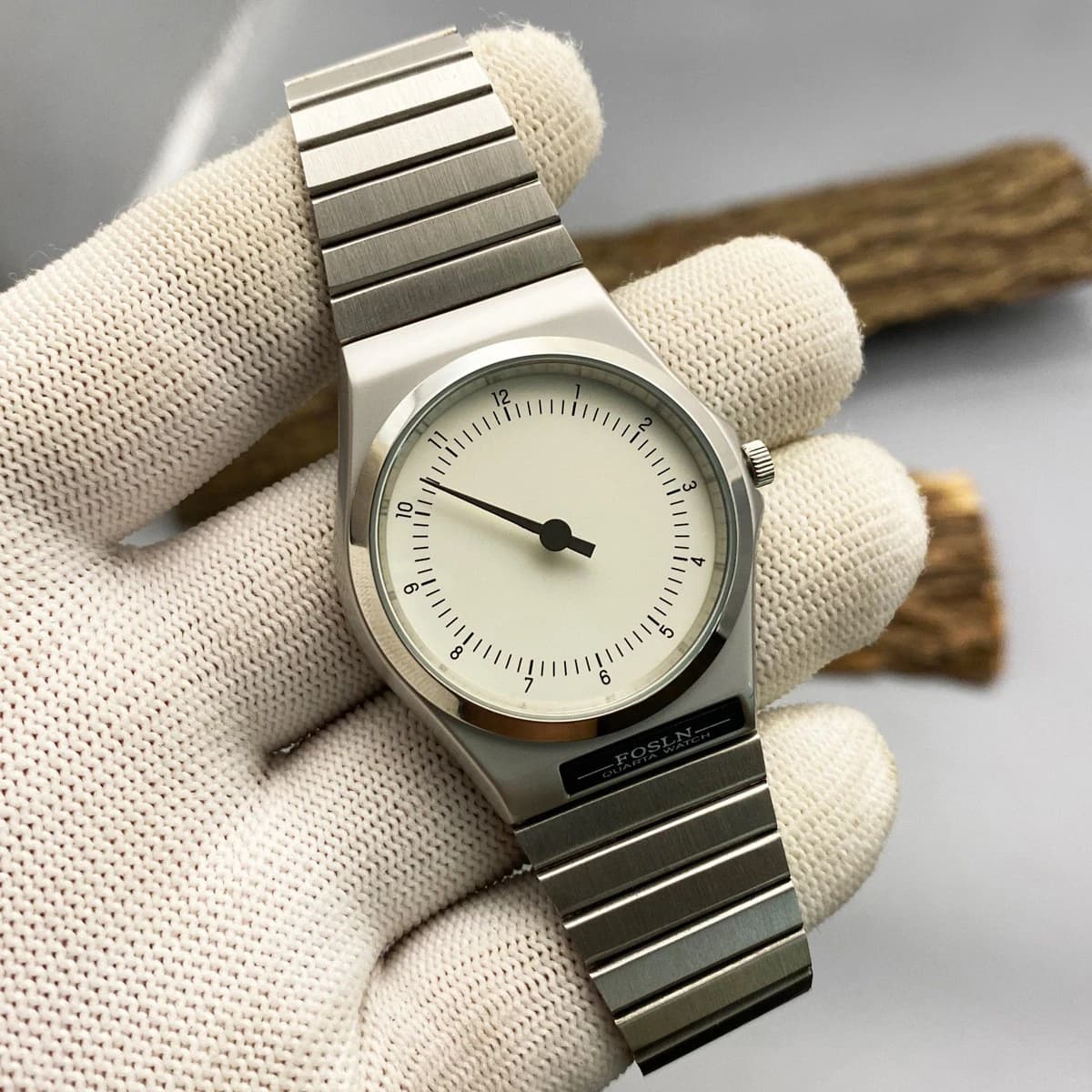 Vintage Slow Watches for Man Luxury Brand High Quality Vintage Style Quartz Rare Watch Unique Design Fashion Wrist Mens Watc
