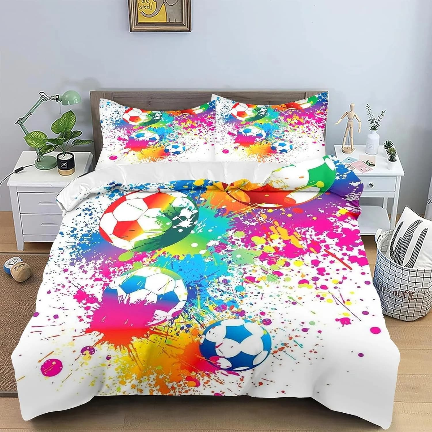 Football Microfibre Duvet Cover Set