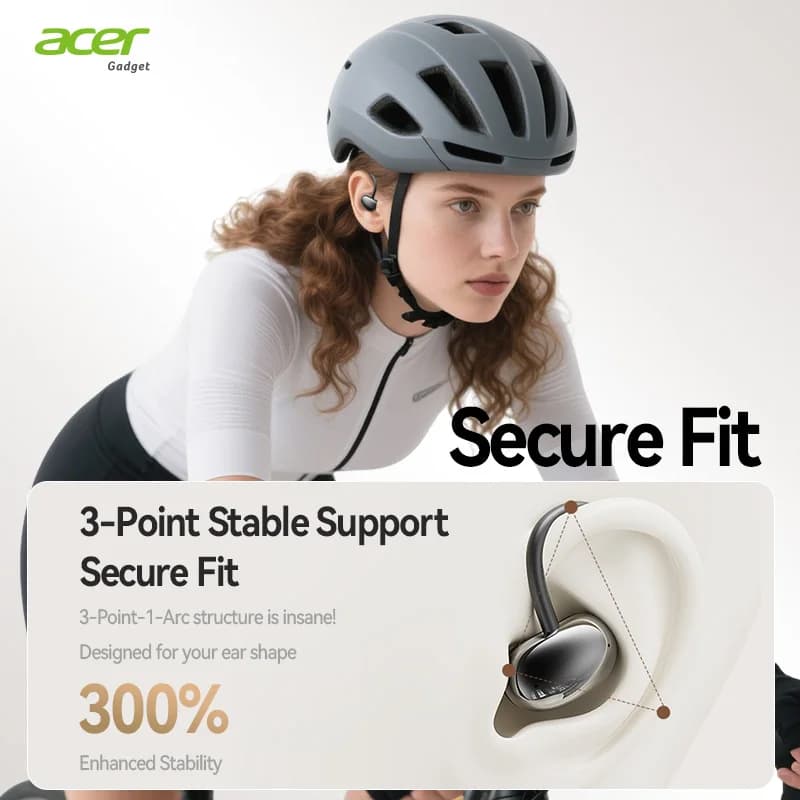 Wireless Over-The-Ear Headphones with Open Design