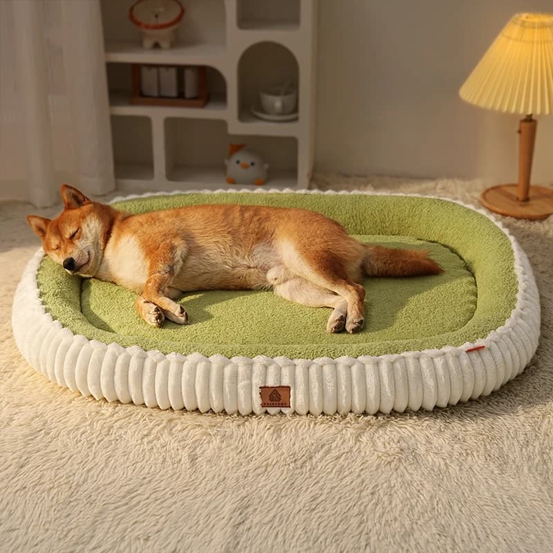 Winter Orthopedic Dog Bed with Egg Crate Foam