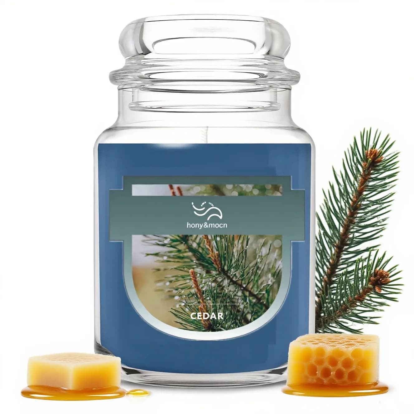 Cedar Lavender Jasmine Berry Scented Candle