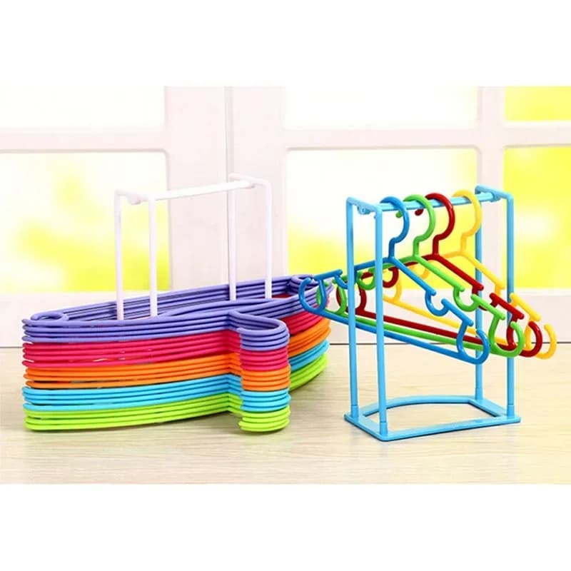 Plastic Hanger Organizer Storage Rack