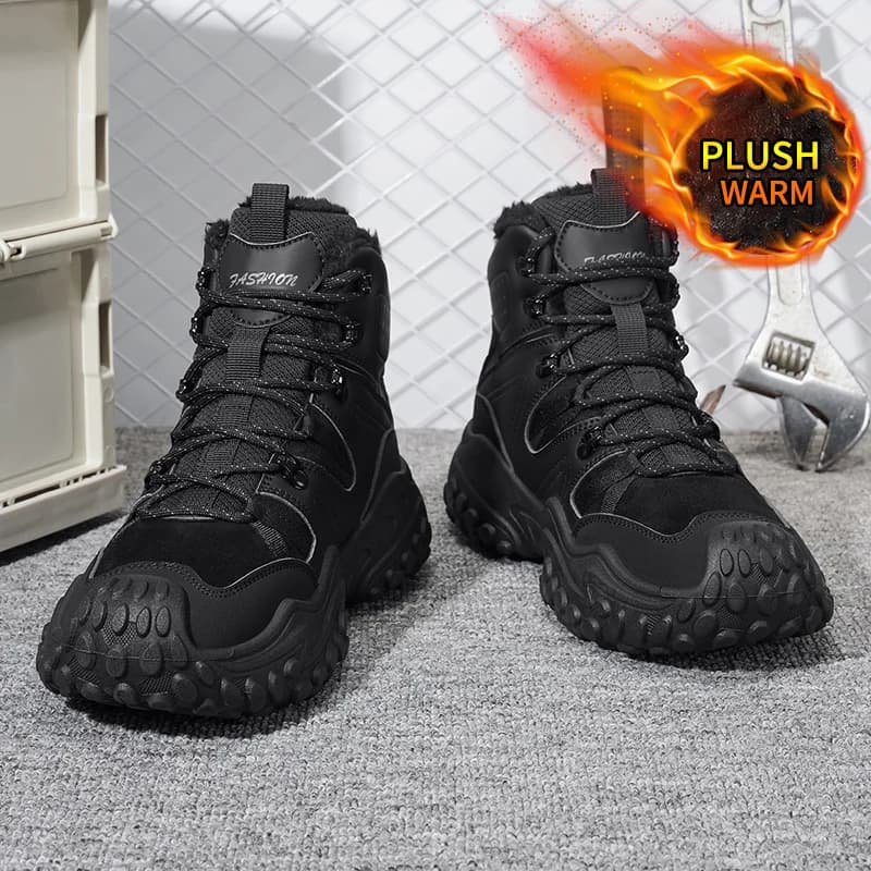 Men's Winter Snow Boots Warm Lined