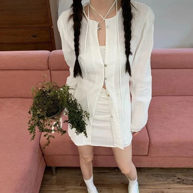 High-Waisted Ruffled Half-Skirt for Women