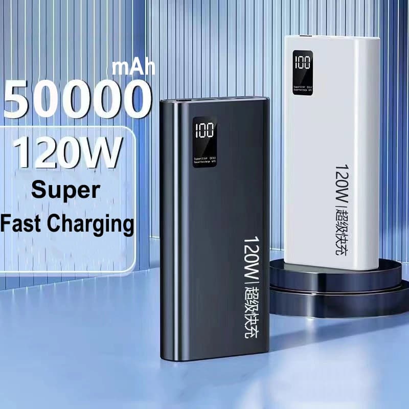 50000mAh 120W Super Fast Charging Power Bank