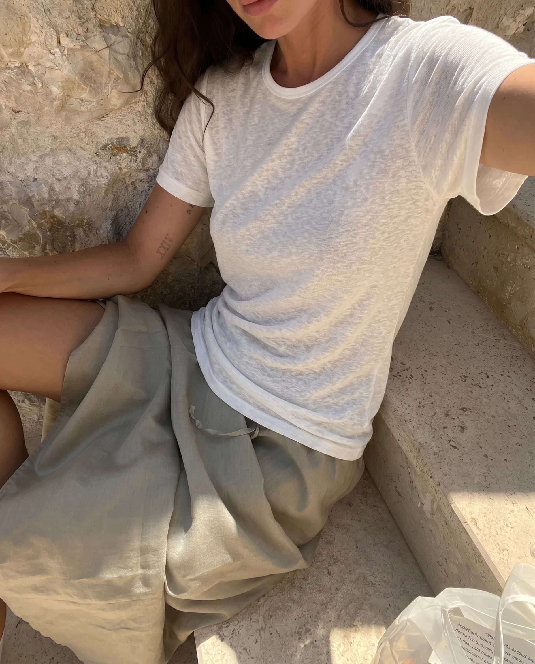 Women's Loose Soft Knit T-Shirt