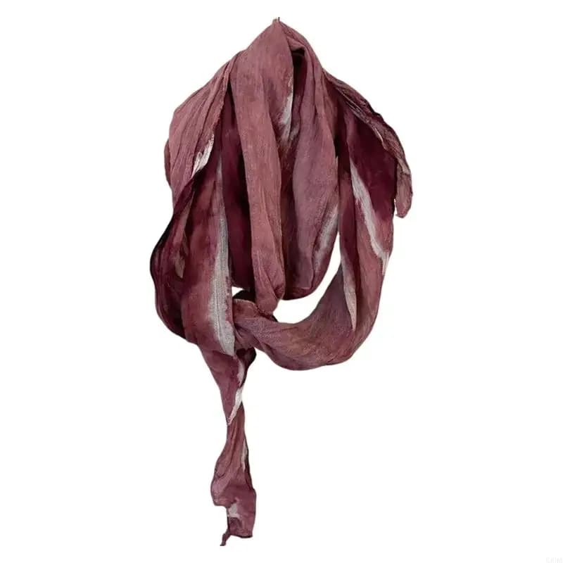 Lightweight Tie-Dye Neck Scarf Wrap