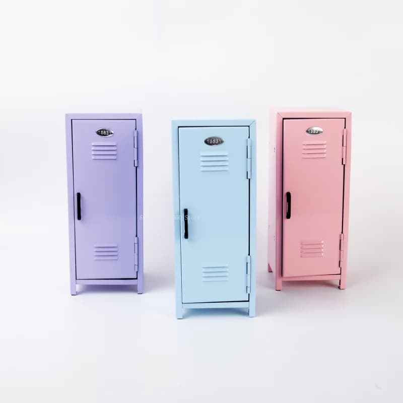 Mini Stainless Steel Storage Cabinet with Lock