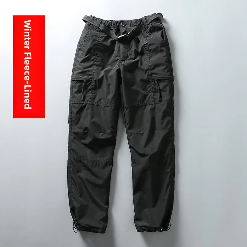 Men's Winter Fleece Lined Outdoor Work Pants