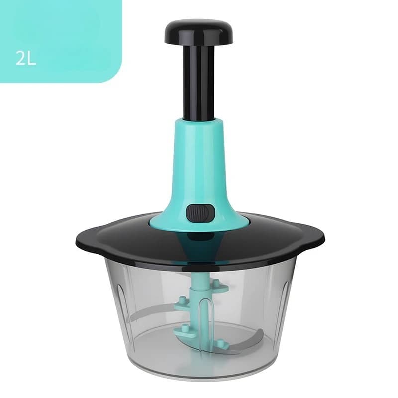 Manual Food Processor with Blade Guard