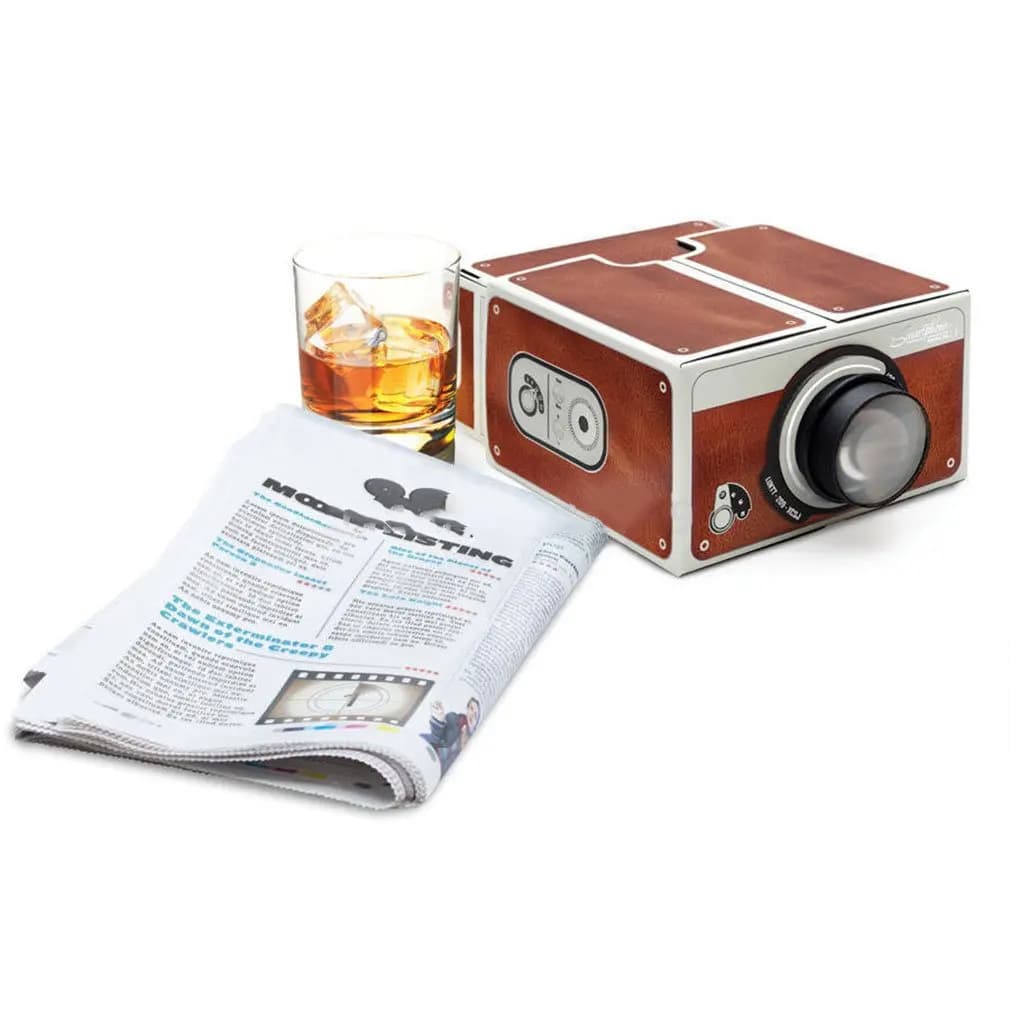 Smartphone DIY Wall Projector