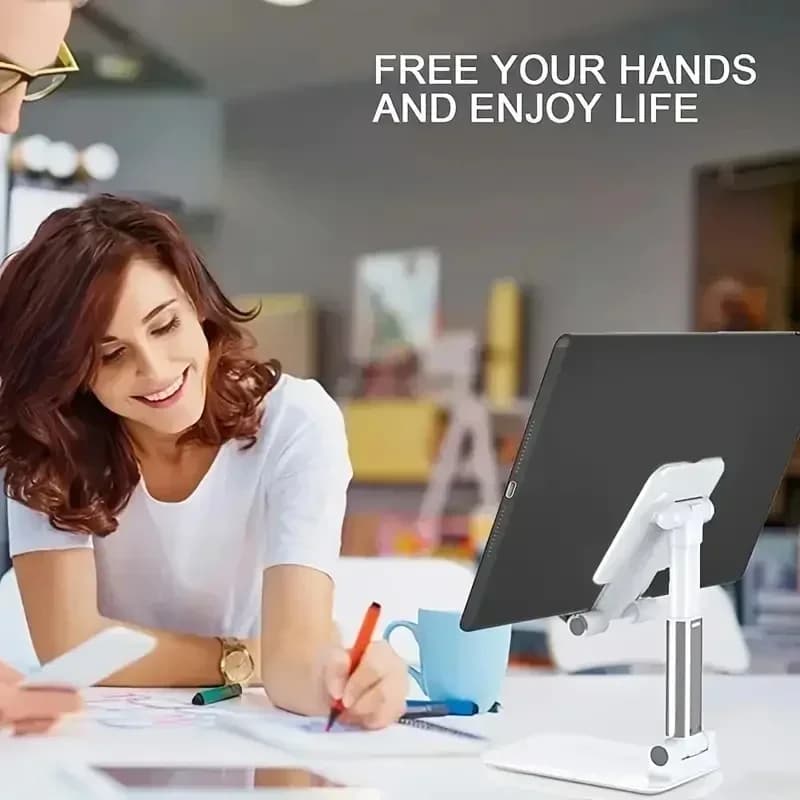 Foldable Telescopic Mobile Phone Stand