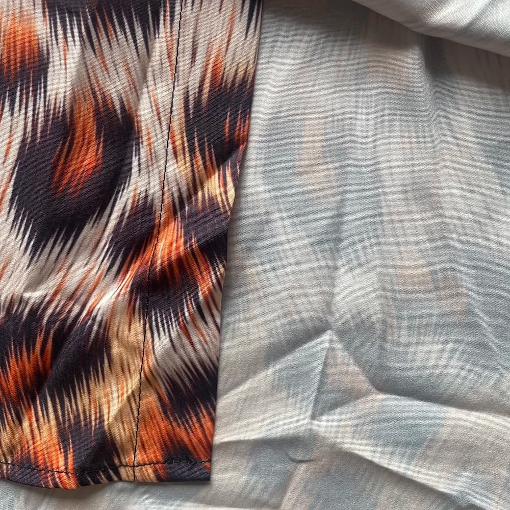 Retro Floral Hawaiian Button-Up Shirt