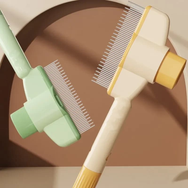 Self-Cleaning Dog and Cat Hair Removal Comb