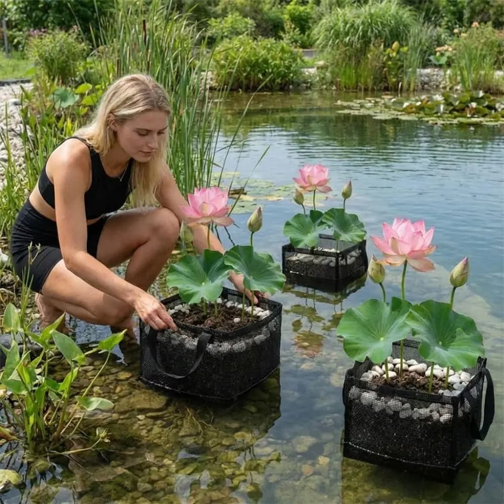 Pond Planting Bags with Handles