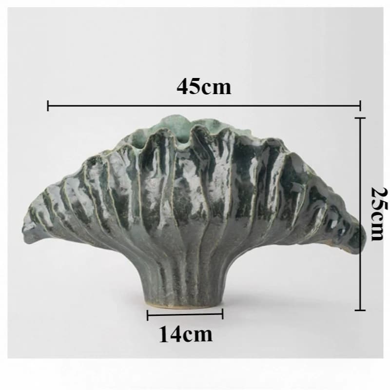 Ceramic Flower Vase Modern Decorative Pottery
