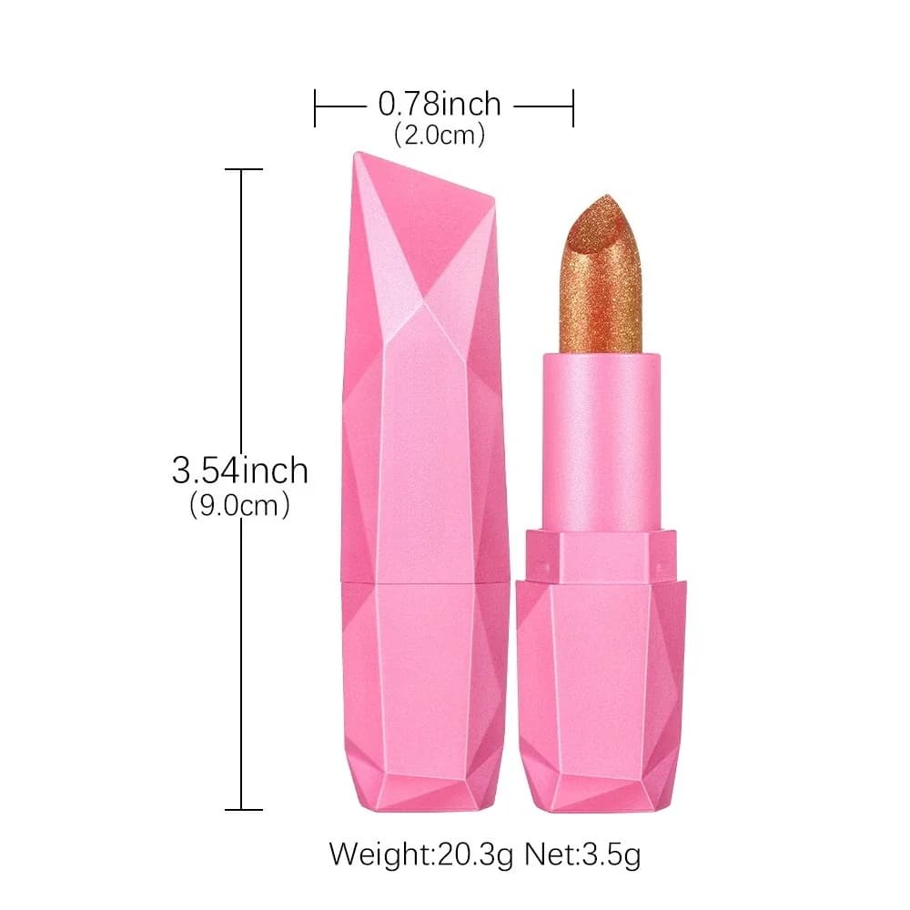 Metallic Glitter Hydrating Lipstick