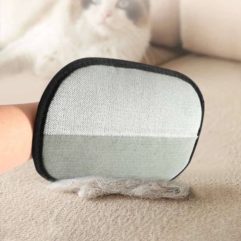 Pet Grooming Gloves Pet Hair Remover Brush Kitten Cleaning Glove Removing Dog Cat Hair From Sofa Carpet Clothes Pet Supplies