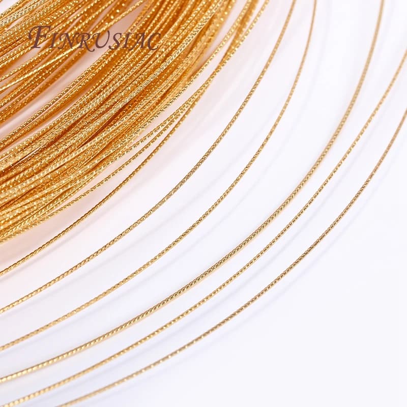 Gold-Plated Copper Beading Wire