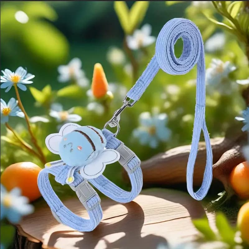 Cat Harness Set with Escape-Proof Leash
