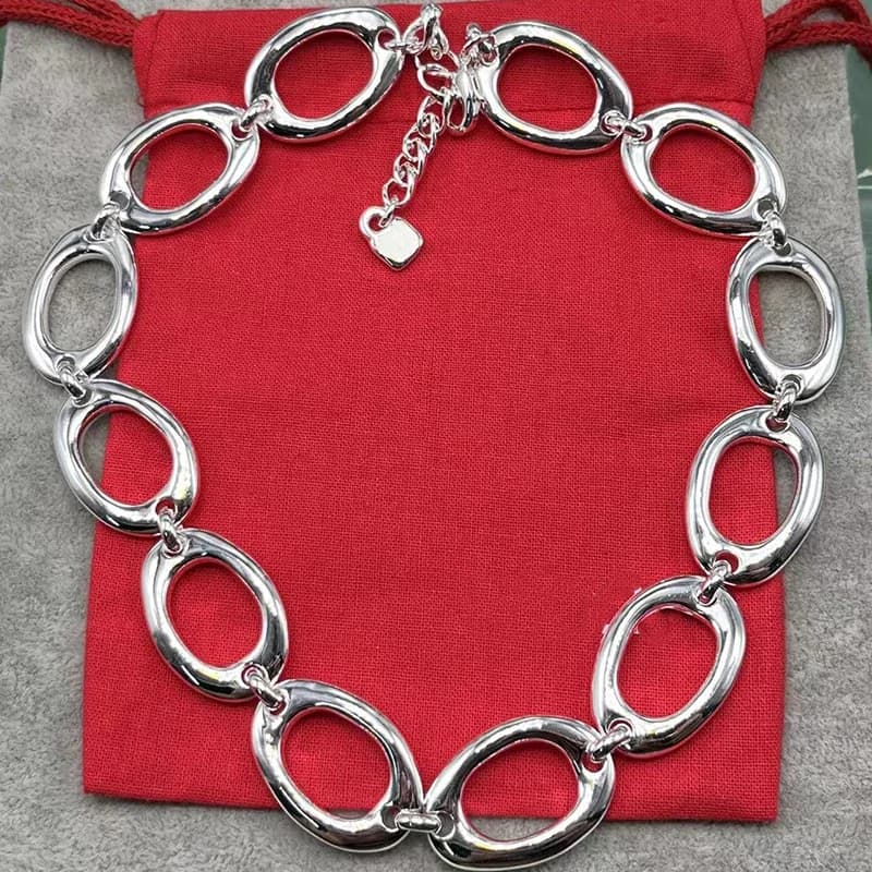 Crystal Pendant Necklace and Bracelet Set