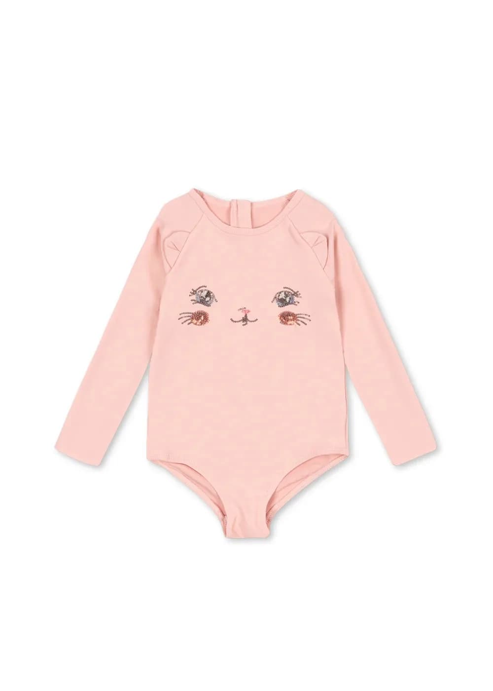 Girls Ruffled Lace Swimsuit Set