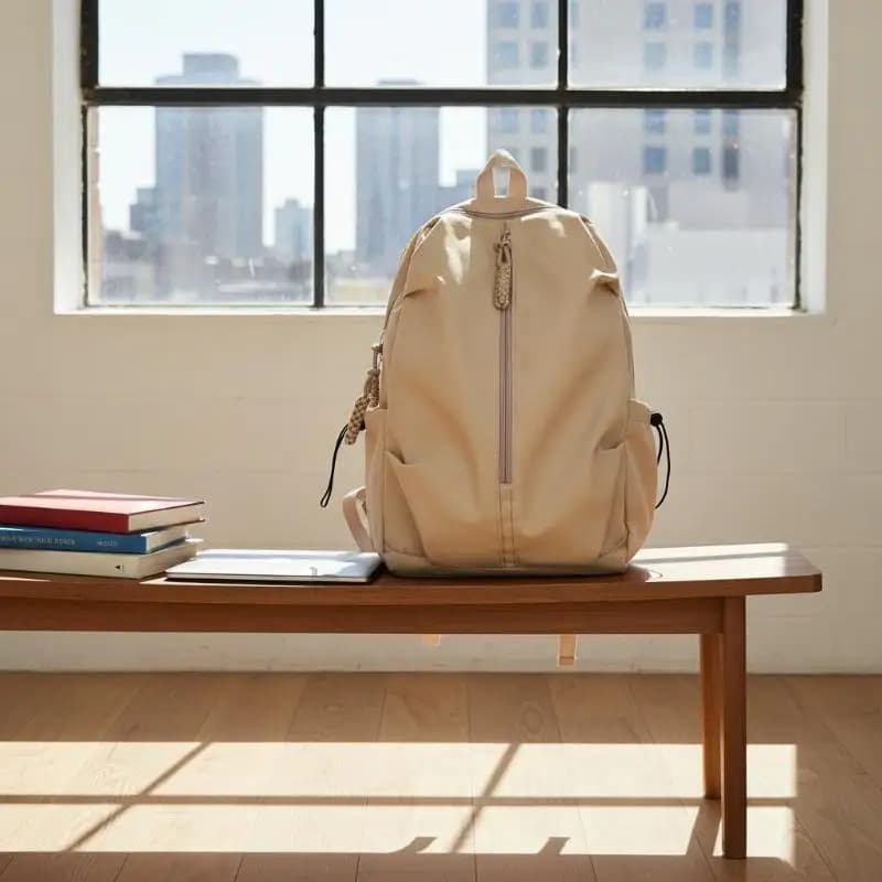 Lightweight Nylon Travel Backpack
