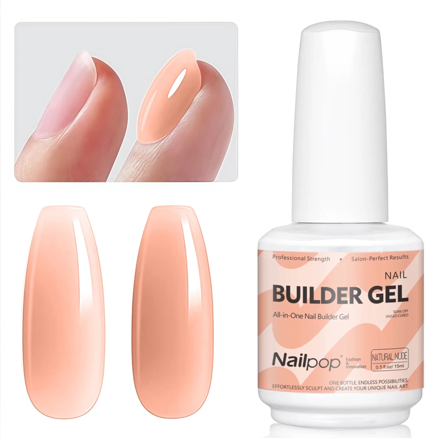 Builder Nail Gel 4-Color Multi-Use Set
