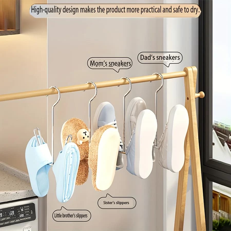 Stainless Steel Shoe Rack Hanging Drying Rack