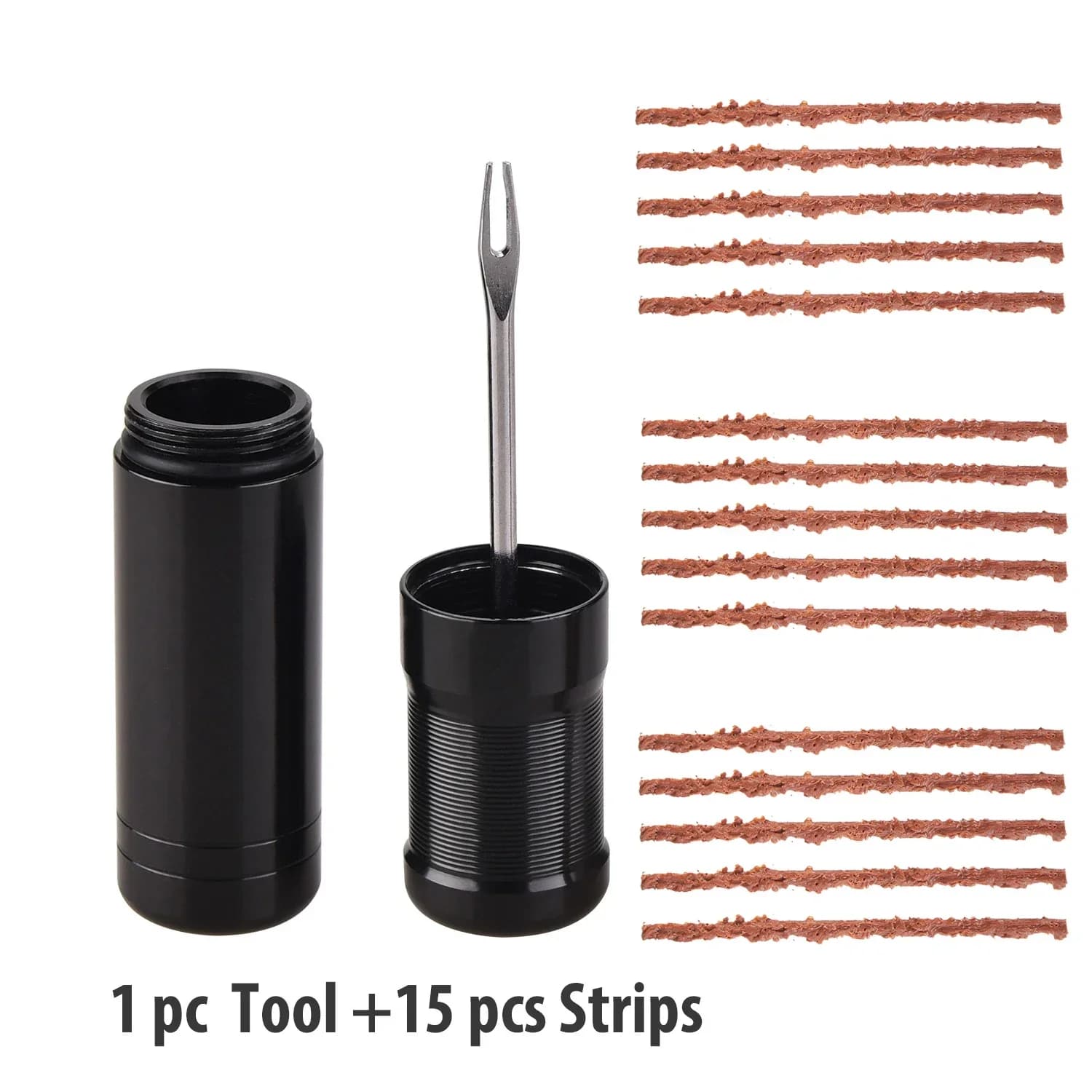 Tubeless Tire Repair Kit with Insertion Tool