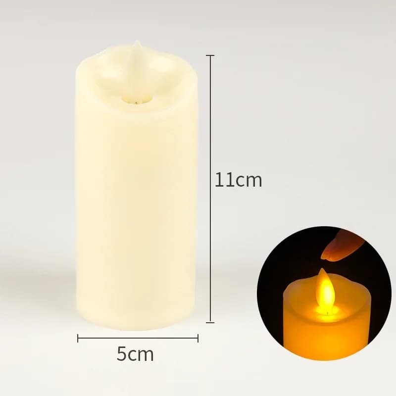 Flameless Flickering LED Candles