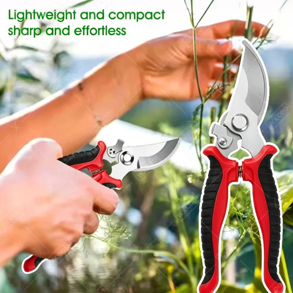 Pruning Shears with Non-Slip Grip