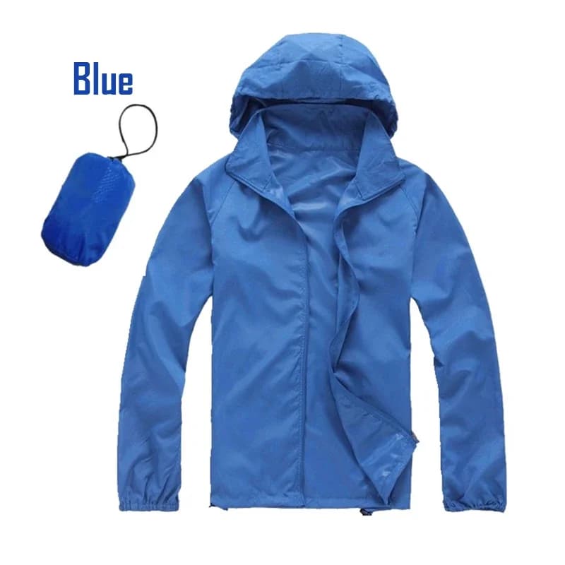Waterproof Rain Jacket with Sun Protection