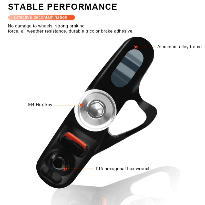 C-Brake Rim Brake Pads with Replaceable Inserts