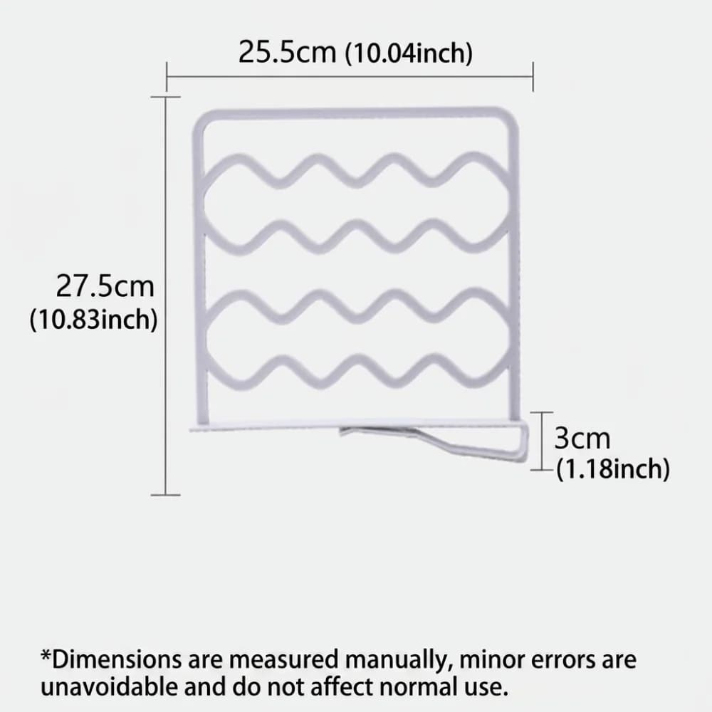 Adjustable Shelf Dividers Set of 4