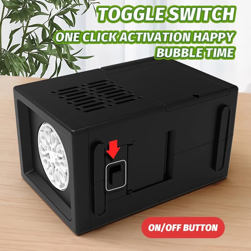 10-Hole Automatic Bubble Blowing Machine
