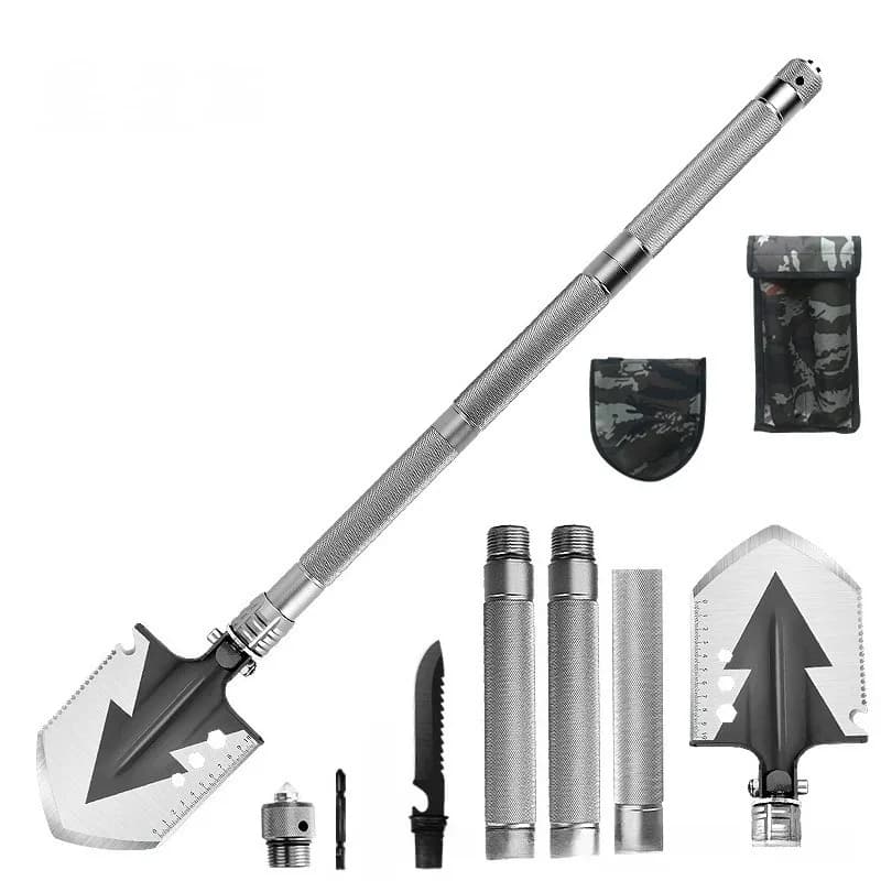 Compact High Carbon Steel Garden Shovel