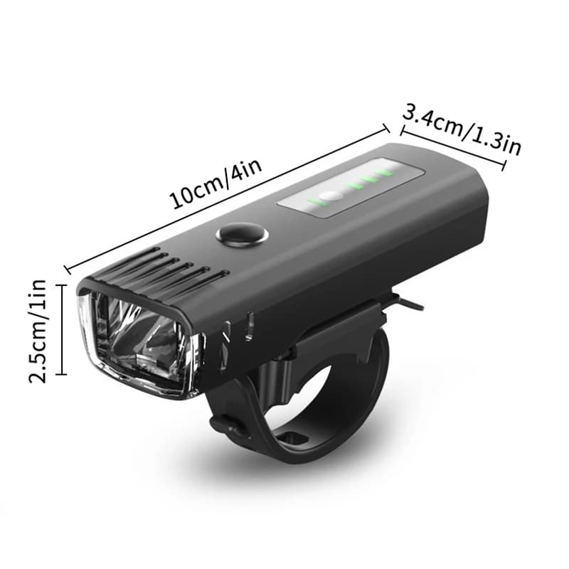Bike Lights Set,Powerful LED USB Rechargeable Road And Mountain Cycling Light,Night Riding,Waterproof