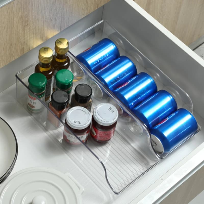 Can Dispenser Refrigerator Organizer