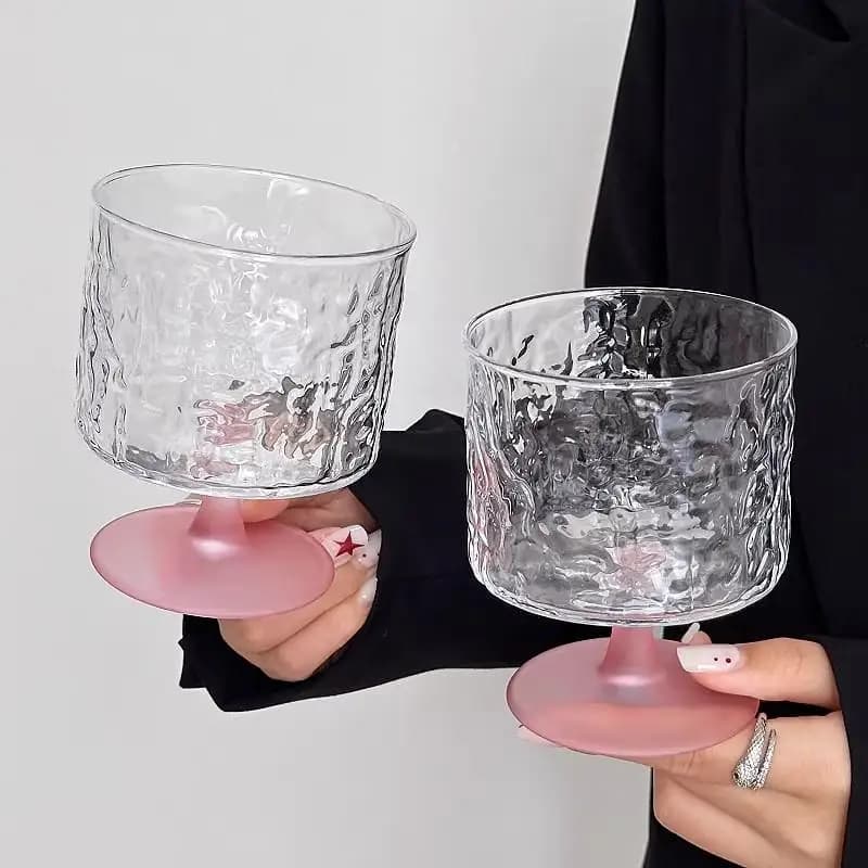 Clear Glass Drinking Cup