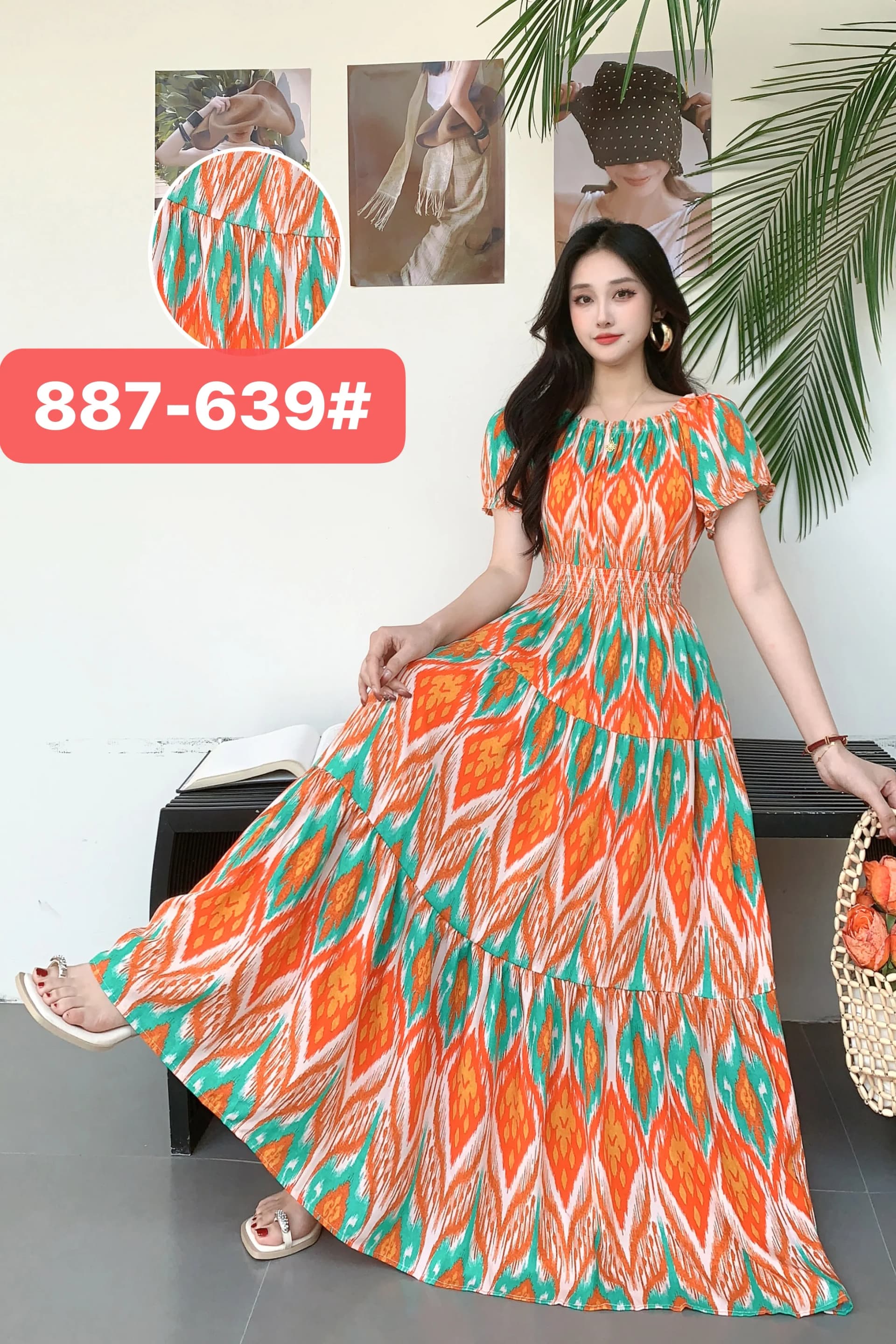 Bohemian Floral Maxi Dress