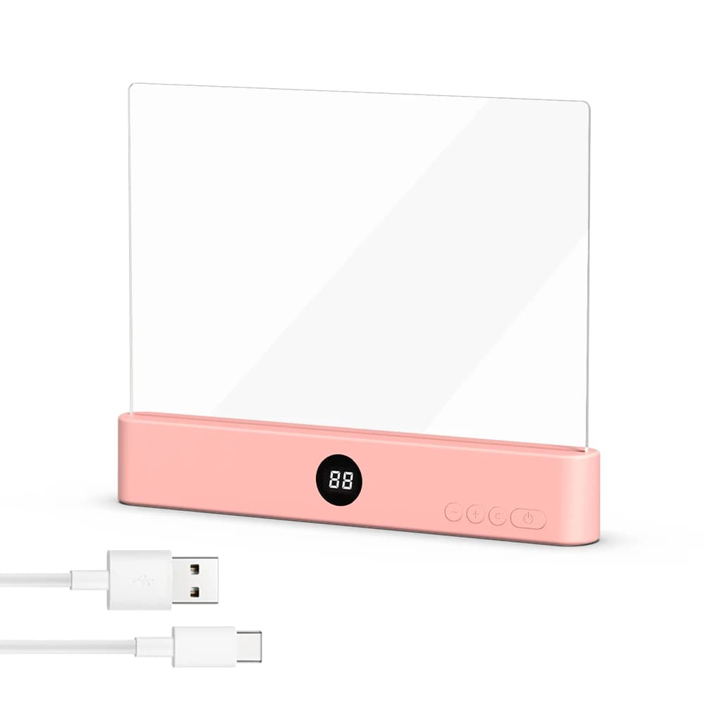 LED Flat Panel Reading Light with USB Charging