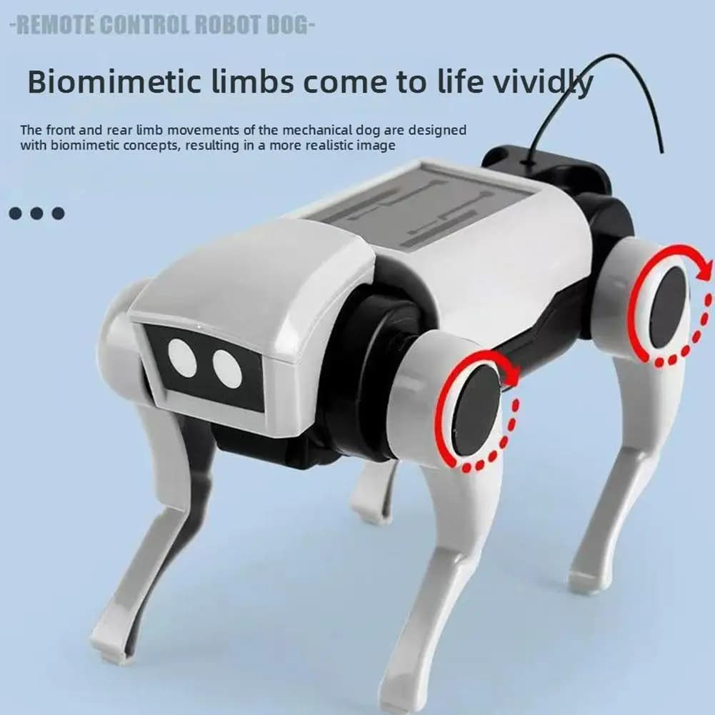 DIY Mechanical Dog Robot Assembly Toy